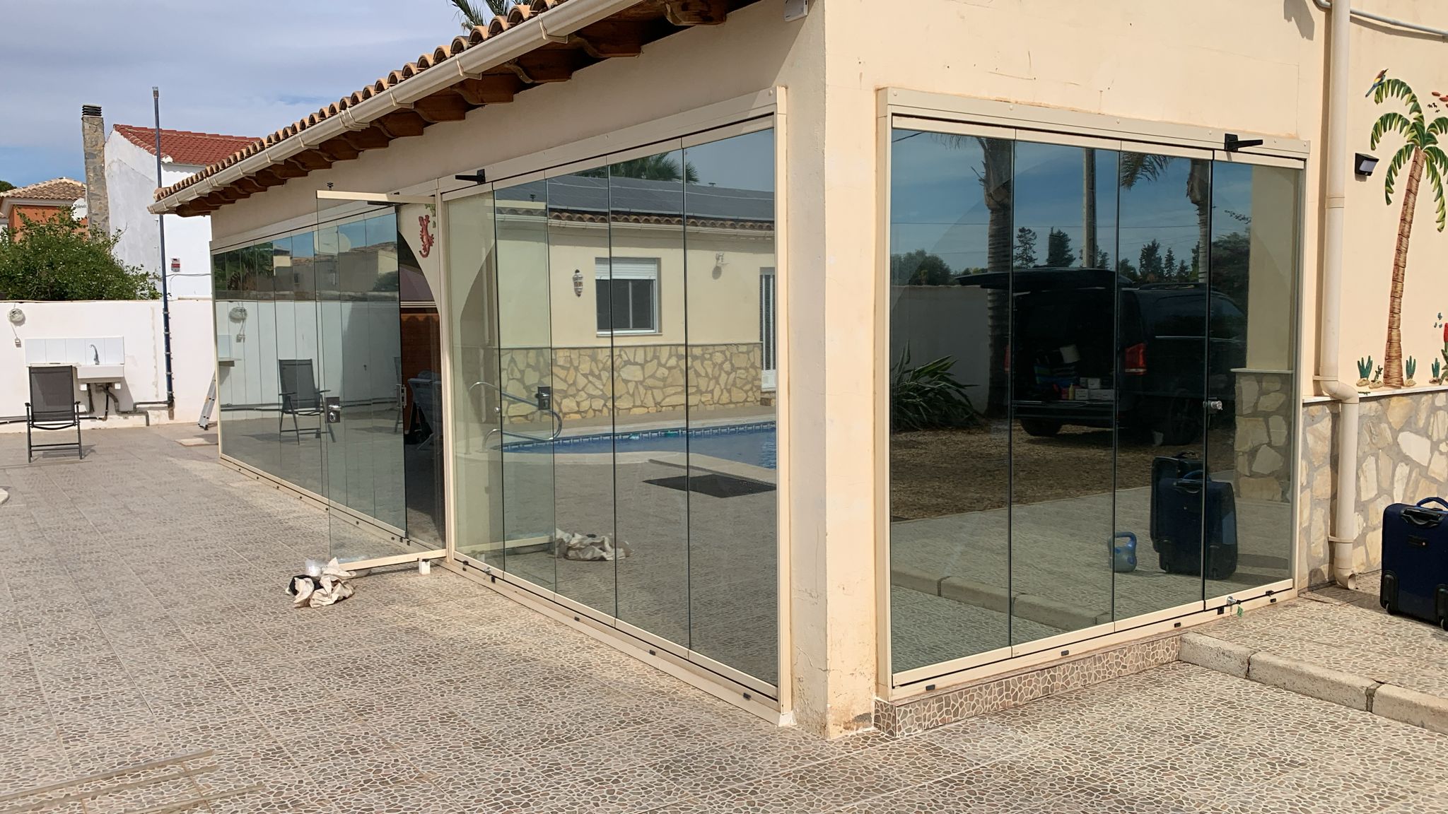 Silver XTR (Exterior Solar Window Film) in Arboleas Almeria