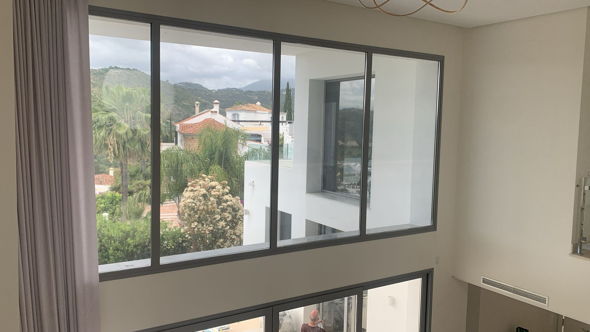 South facing villa in Benahavis, Costa del Sol with Titanium XTR window film