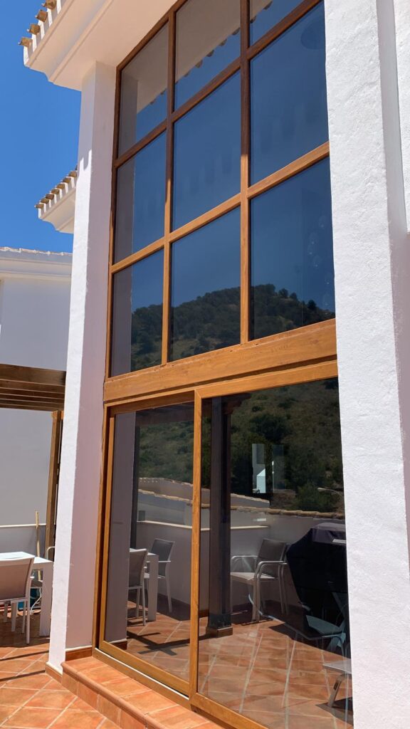 Titanium solar window film