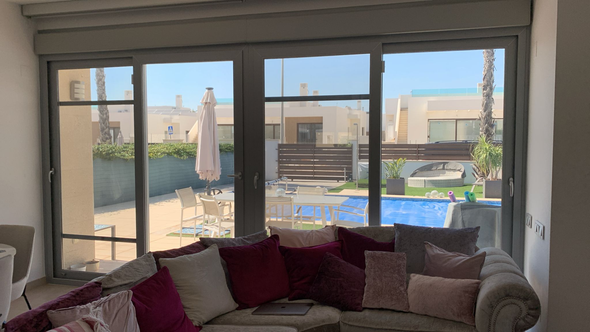 Titanium interior solar window film in Spain