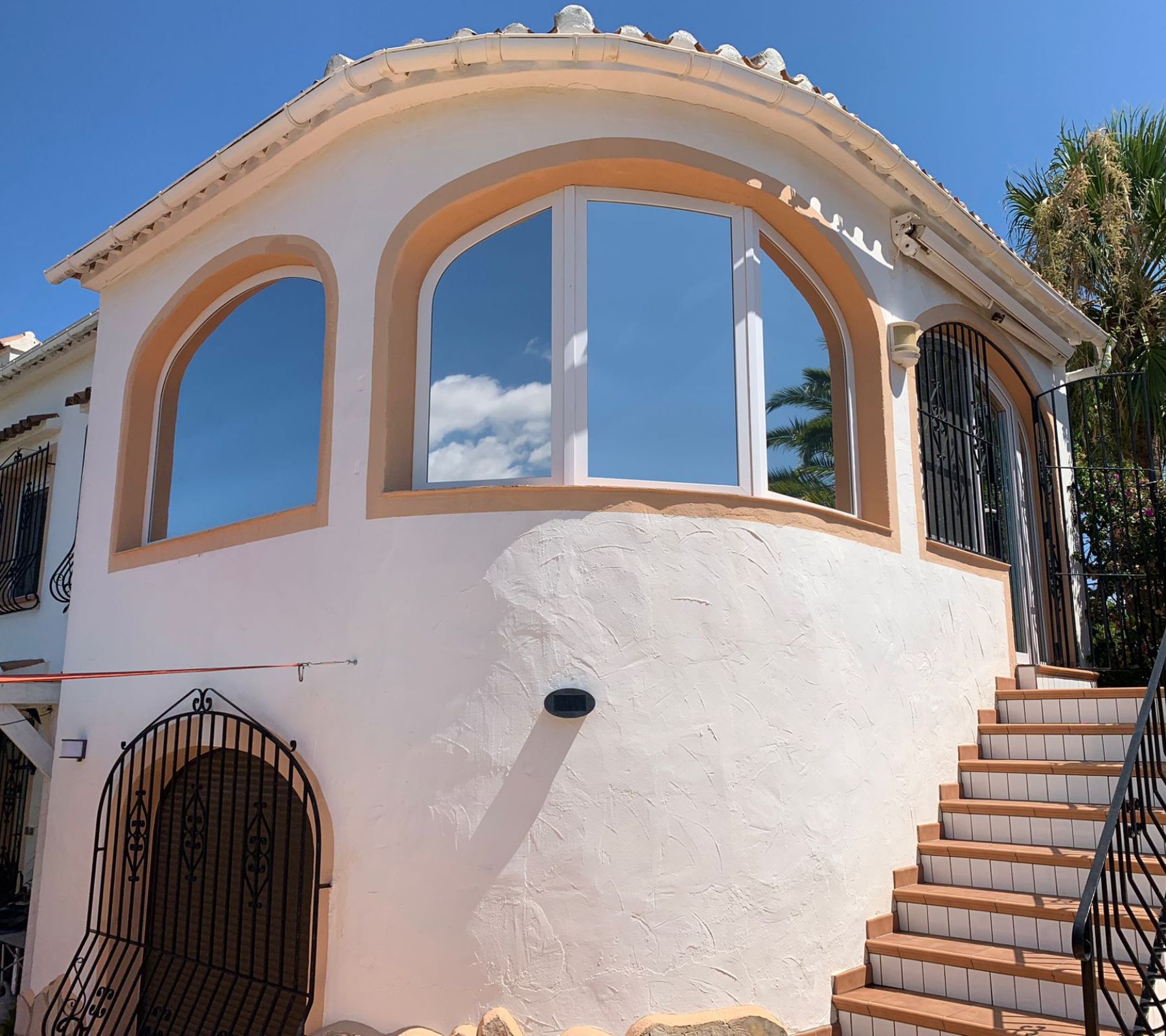 Out of the sun in spain solar window film installations