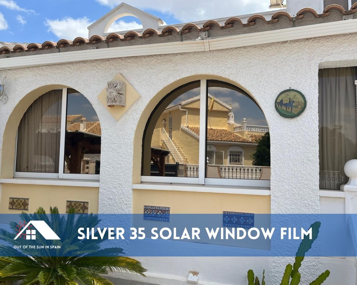 Silver 35 solar window film