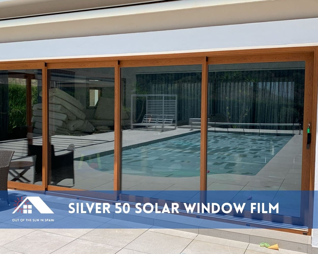 Silver 50 solar window film