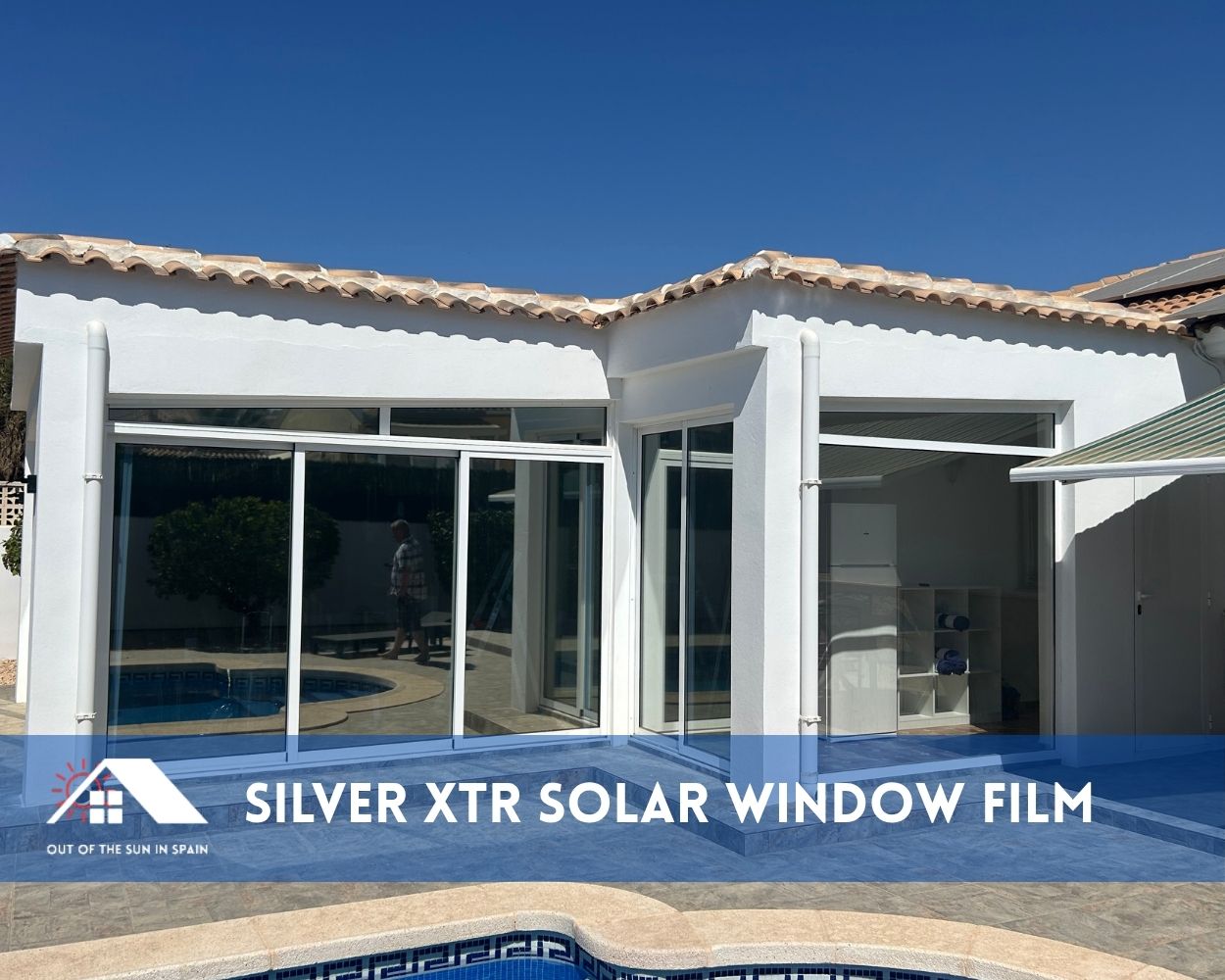 Silver XTR solar window film
