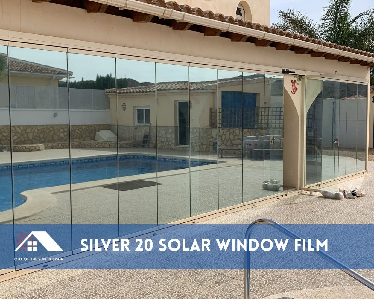 SILVER 20 SOLAR WINDOW FILM