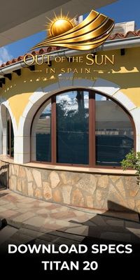 Technical specifications solar window film Hanita Titan 20 by Out of the sun in Spain