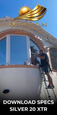Technical specifications solar window film Hanita Silver 20 XTR by Out of the sun in Spain