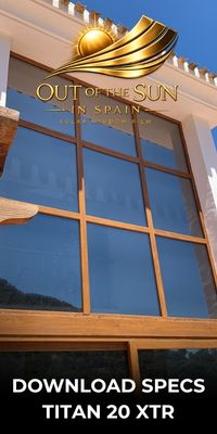 Technical specifications solar window film Hanita Titan Coldsteel 20 XTR by Out of the sun in Spain