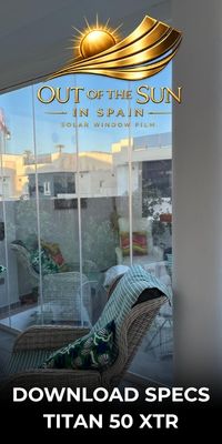 Technical specifications solar window film Hanita Titan Coldsteel 50 XTR by Out of the sun in Spain