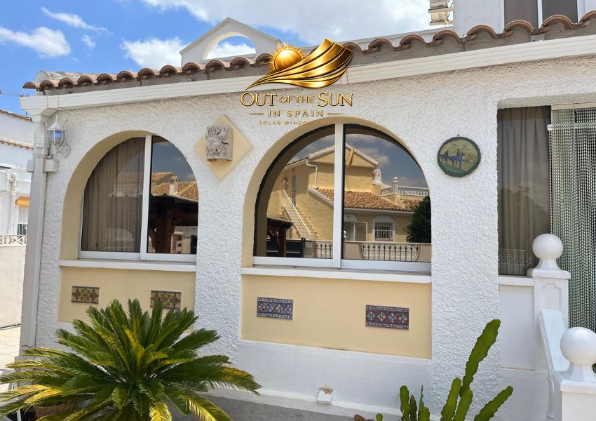 Solar window film in Southern Spain