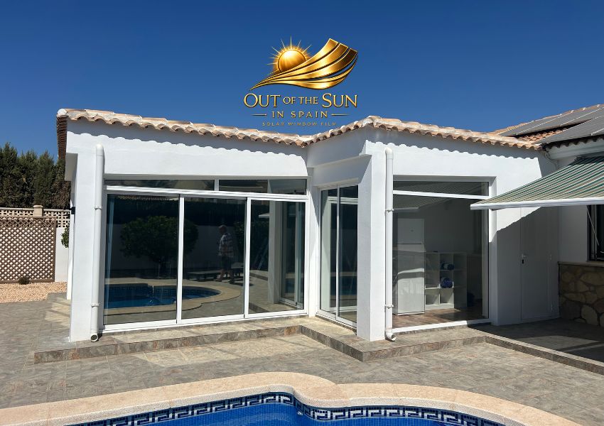 Solar window film in Southern Spain
