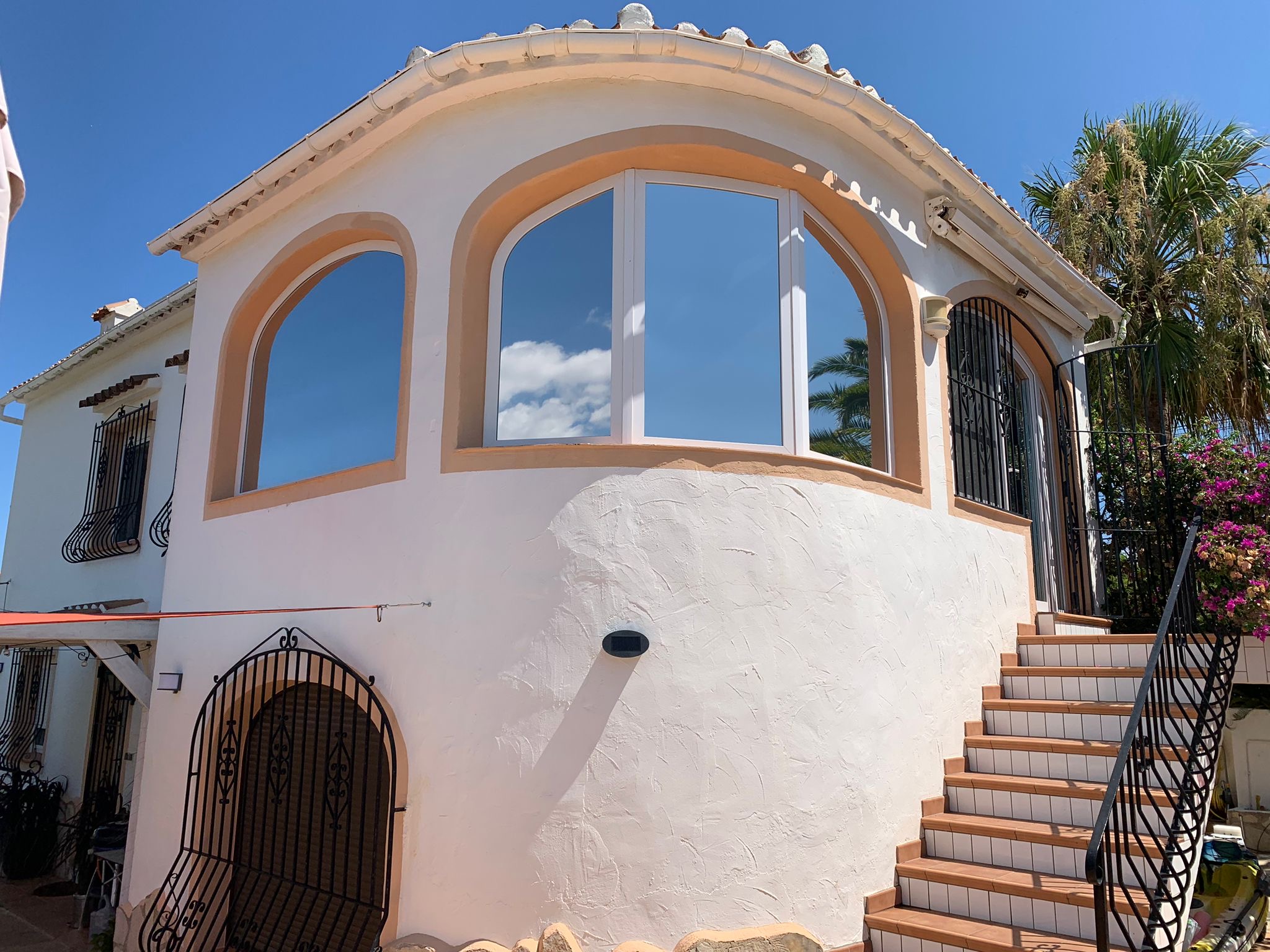 Window film for villas in Jávea