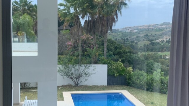 Malaga Costa del Sol 9 South facing villa in Benahavis, Costa del Sol with Titanium XTR window film