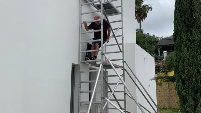 Malaga Costa del Sol 25 South facing villa in Benahavis, Costa del Sol with Titanium XTR window film