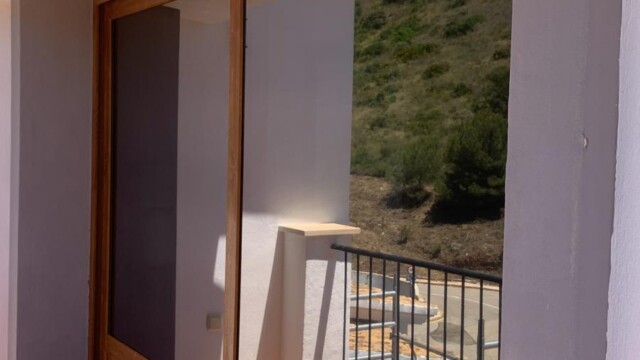 Titanium exterior window film 7 La Manga club resort Murcia, Titanium XTR solar window film