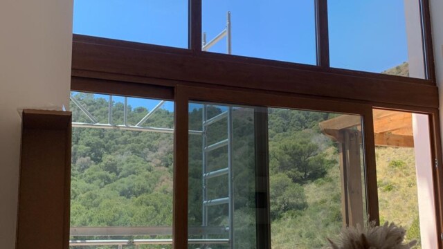 Titanium exterior window film 10 La Manga club resort Murcia, Titanium XTR solar window film