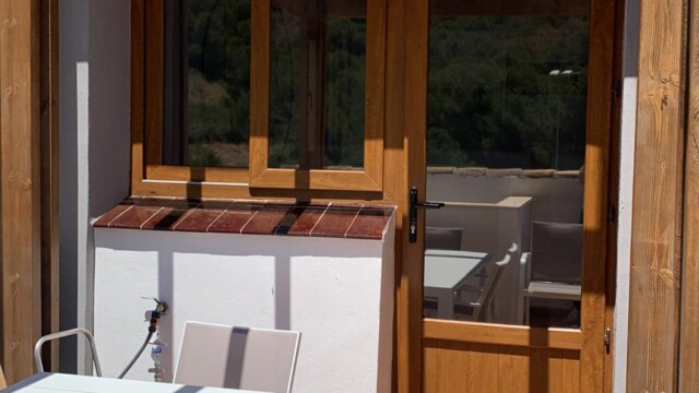 Titanium exterior window film 18 La Manga club resort Murcia, Titanium XTR solar window film