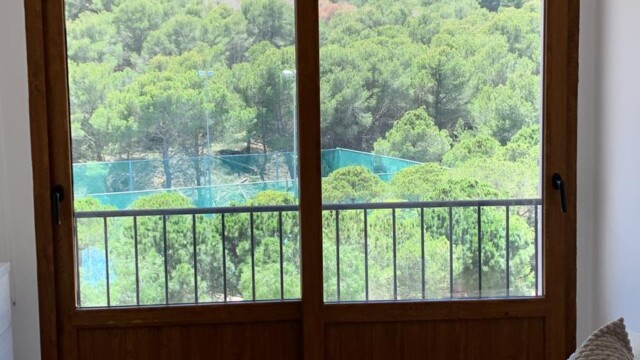 Titanium exterior window film 30 La Manga club resort Murcia, Titanium XTR solar window film