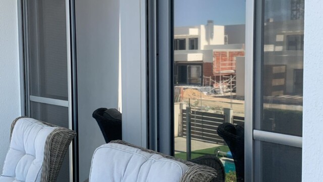 Titanium interior window film 10 Installation solar window film in San Miguel de Salinas, Alicante Costa Blanca South