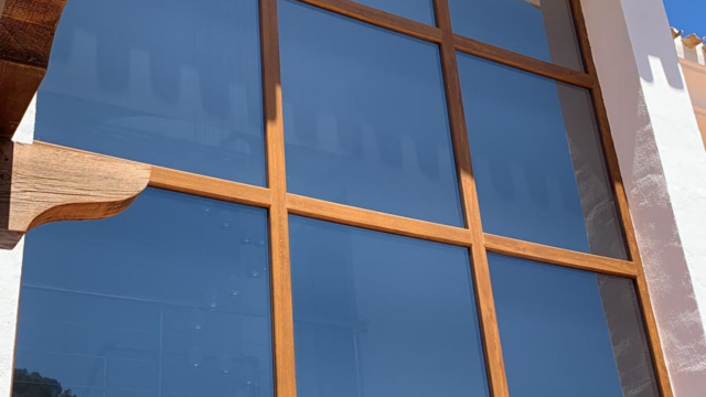 Titanium solar window film