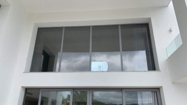Solar Window film installation in Malaga province