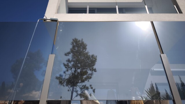 Privacy window film