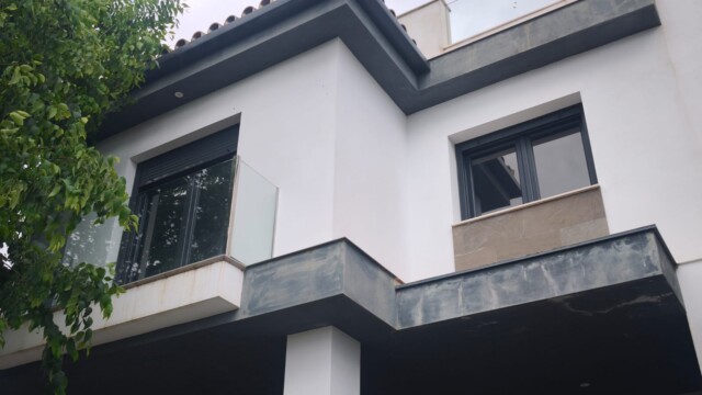 Solar window film installation of Titanium window film in Archidona and Alhaurin de la Torre, Malaga