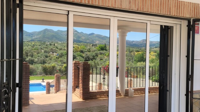 Solar window film installation of Titanium window film in Archidona and Alhaurin de la Torre, Malaga